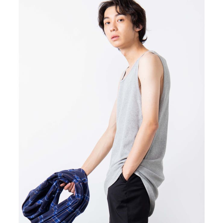 LOUIS VUITTONタンクトップ ラウンドワッフルタンクトップ WS19AW09 M6105韓国[品番