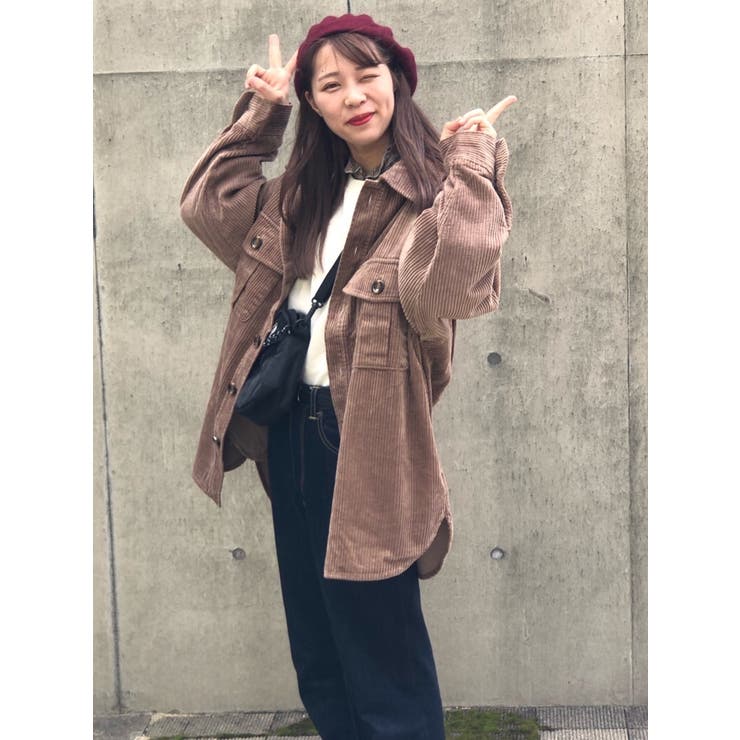 【WEB限定】ビッグシルエットコーデュロイCPO WS19WN10-L2820 | WEGO【WOMEN】 | 詳細画像35 