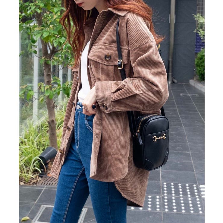 【WEB限定】ビッグシルエットコーデュロイCPO WS19WN10-L2820 | WEGO【WOMEN】 | 詳細画像8 