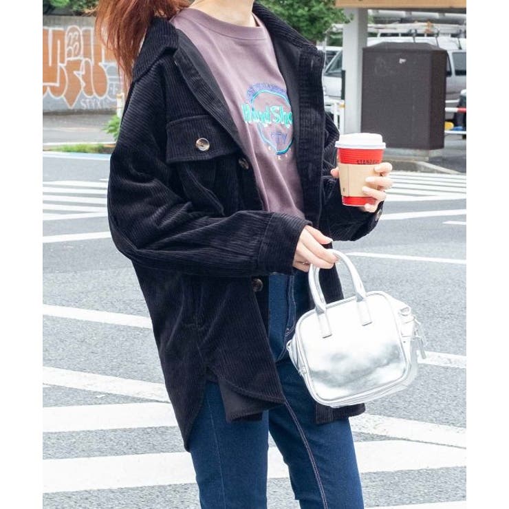 【WEB限定】ビッグシルエットコーデュロイCPO  WS19WN10-L2820[品番：WG010069292]｜WEGO【WOMEN】（ウィゴー）のレディースファッション通販｜SHOPLIST（ショップリスト）