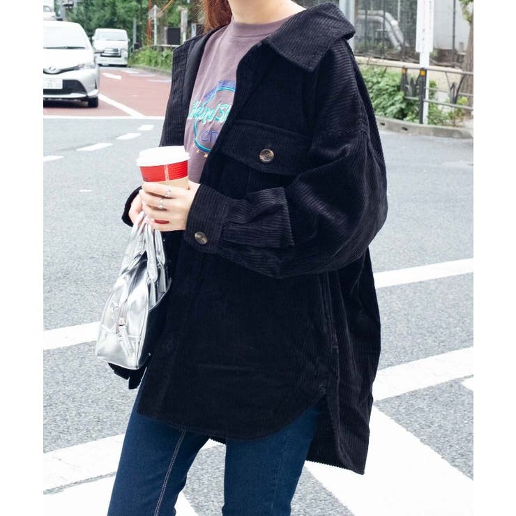 【WEB限定】ビッグシルエットコーデュロイCPO WS19WN10-L2820 | WEGO【WOMEN】 | 詳細画像5 