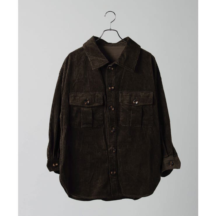 【WEB限定】ビッグシルエットコーデュロイCPO WS19WN10-L2820 | WEGO【WOMEN】 | 詳細画像22 