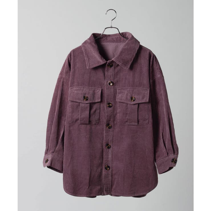 【WEB限定】ビッグシルエットコーデュロイCPO WS19WN10-L2820 | WEGO【WOMEN】 | 詳細画像27 