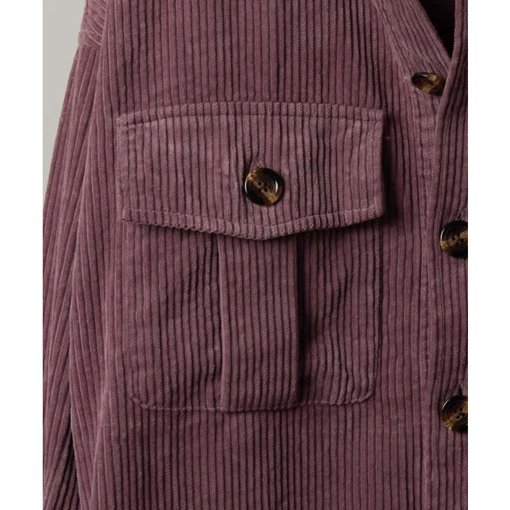 【WEB限定】ビッグシルエットコーデュロイCPO WS19WN10-L2820 | WEGO【WOMEN】 | 詳細画像31 