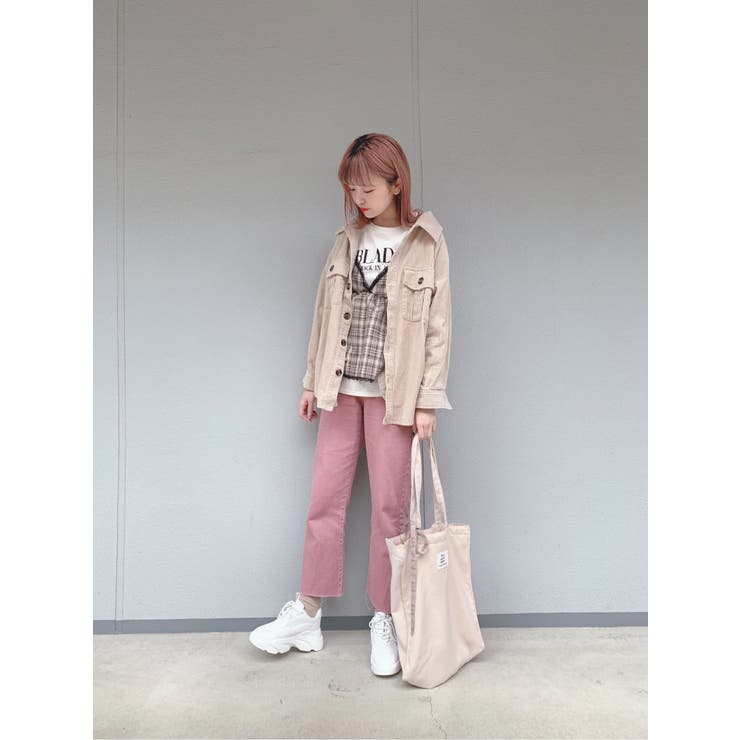 【WEB限定】ビッグシルエットコーデュロイCPO WS19WN10-L2820 | WEGO【WOMEN】 | 詳細画像45 