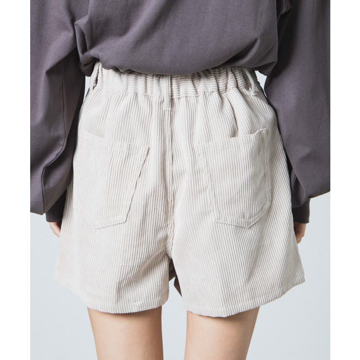 THETOE 2025AW コーデュロイショートパンツ ホワイト S 売り切れ品 THETOE 2025AW コーデュロイショートパンツ ホワイト S 売り切れ品
