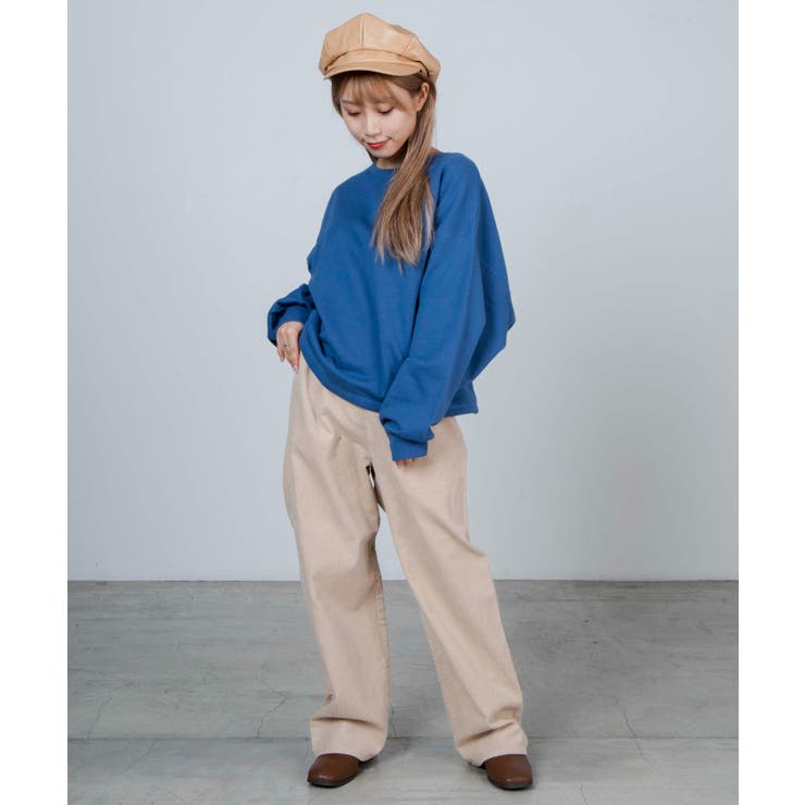 ドルマンスリーブスウェット  WS20AW10-L5003[品番：WG010077174]｜WEGO【WOMEN】（ウィゴー）のレディースファッション通販｜SHOPLIST（ショップリスト）