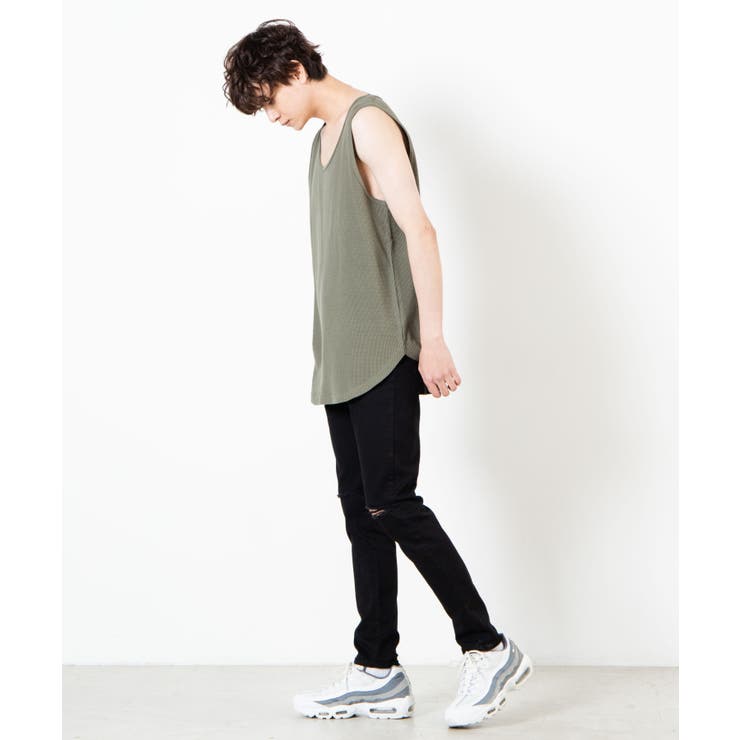 ワッフルラウンドタンクトップ WS20SM04-M2841 | WEGO【MEN】 | 詳細画像9 