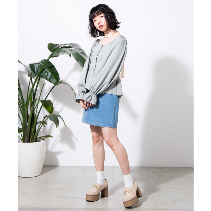 デイリーデニムタイトミニスカート WS20SS12-L7957 | WEGO【WOMEN】 | 詳細画像8 