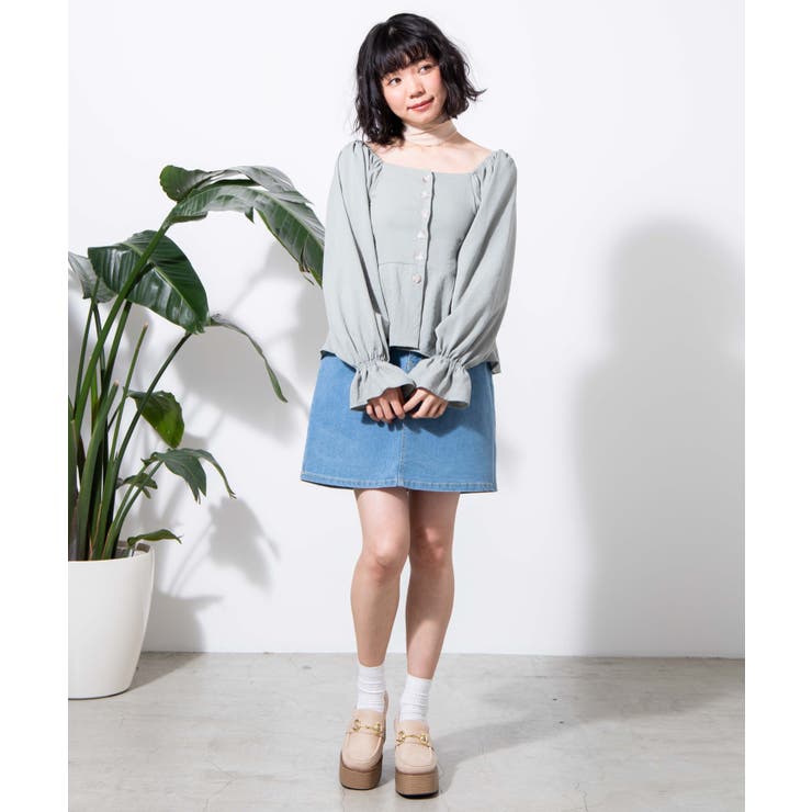 デイリーデニムタイトミニスカート WS20SS12-L7957 | WEGO【WOMEN】 | 詳細画像9 