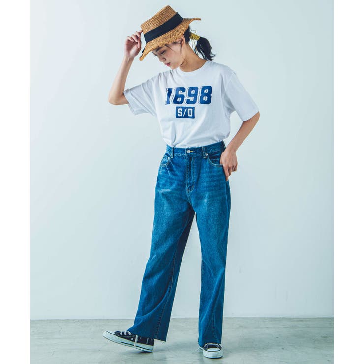 デイリーストレートデニムパンツ WS20SS12-L7960[品番