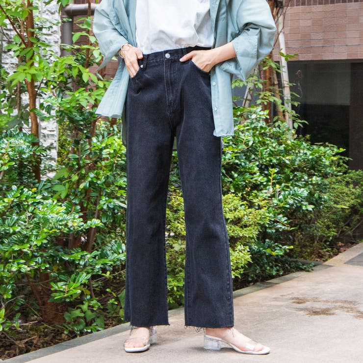 デイリーストレートデニムパンツ  WS20SS12-L7960[品番：WG010071453]｜WEGO【WOMEN】（ウィゴー）のレディースファッション通販｜SHOPLIST（ショップリスト）