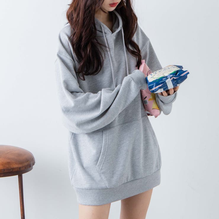 ドロップショルダーカラープルパーカ レディース メンズ | WEGO【WOMEN】 | 詳細画像10 