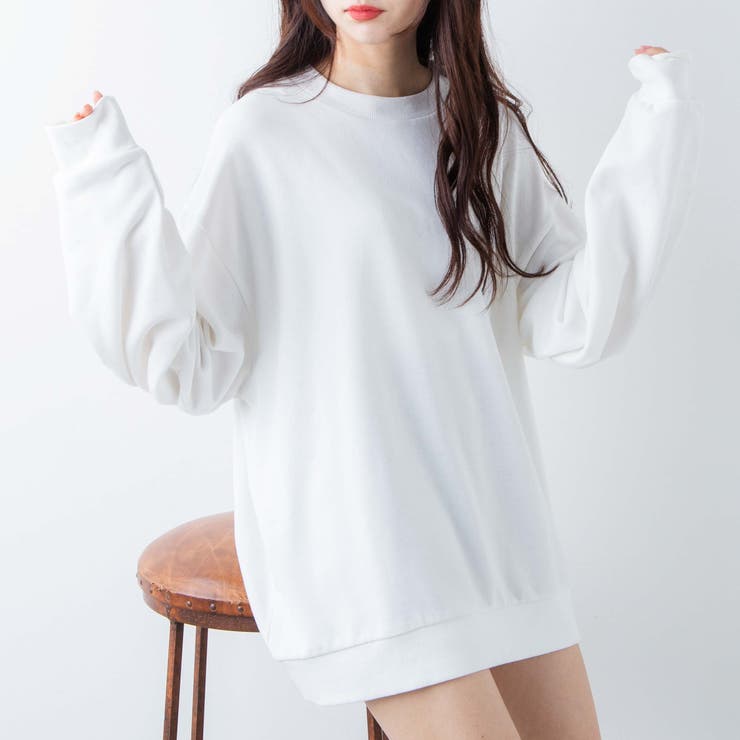 【WEB限定】ドロップショルダーカラープルオーバー レディース メンズ | WEGO【WOMEN】 | 詳細画像23 