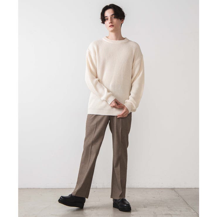 ドロップショルダーアゼアミセーター 韓国 韓国ファッション[品番：WG010082748]｜WEGO 【MEN】（ウィゴー）のメンズファッション通販｜SHOPLIST（ショップリスト）