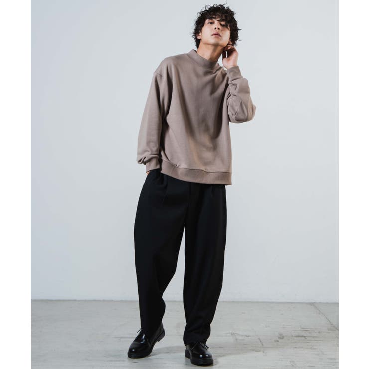 ドロップショルダーモックネックプルオーバー WS21SP12 M0001[品番