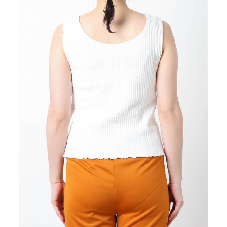 リブフロントボタンタンクトップ WS21SS03-L0005[品番：WG010078972