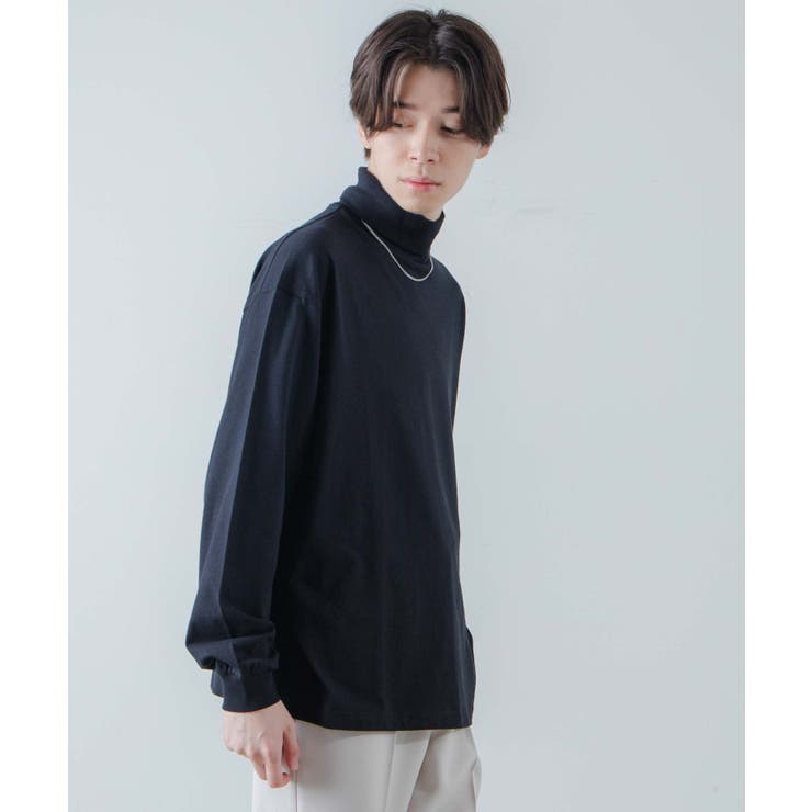韓国メンズ EVAN ロゴ タートルネック ジャージアウター WOOALONG ジャージ A'GEM/9 × .kom「WOOALONG/ウアロン