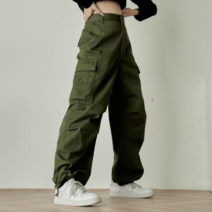 ワイドカーゴパンツ カーゴパンツ  韓国[品番：WG010085443]｜WEGO【WOMEN】（ウィゴー）のレディースファッション通販｜SHOPLIST（ショップリスト）