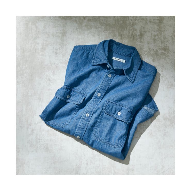 デニムBIGシャツ(半袖) 韓国 韓国ファッション ストリート系 | WEGO【MEN】 | 詳細画像18 