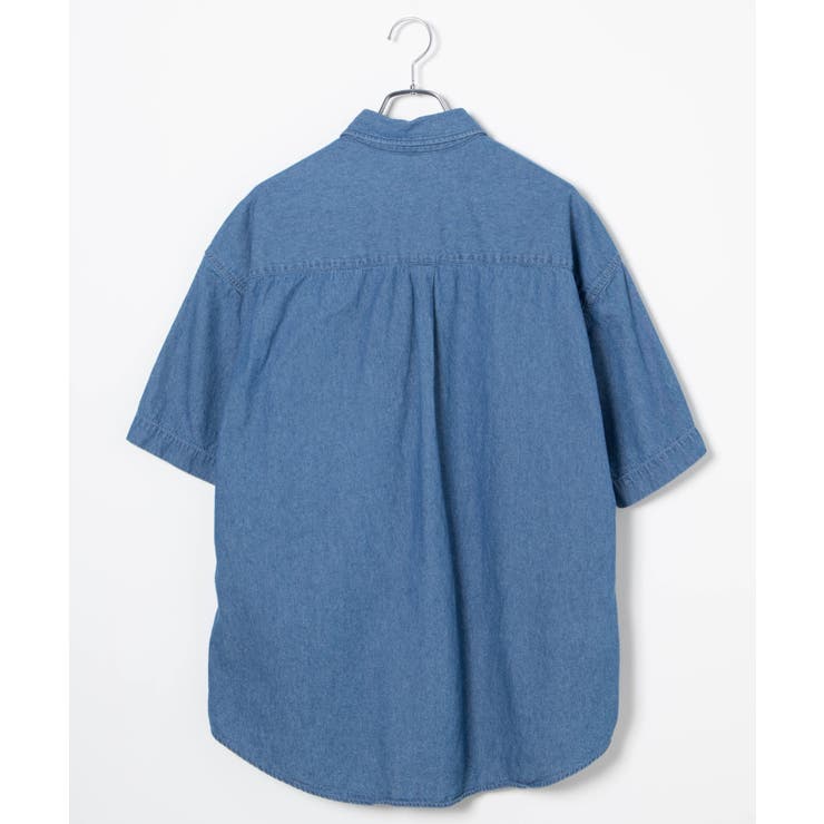 デニムBIGシャツ(半袖) 韓国 韓国ファッション ストリート系 | WEGO【MEN】 | 詳細画像20 