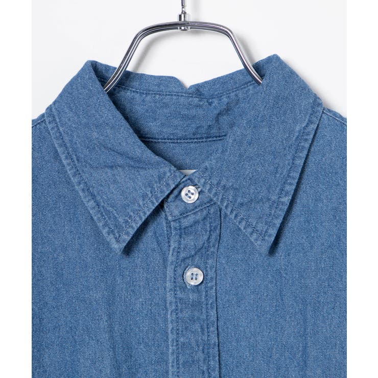 デニムBIGシャツ(半袖) 韓国 韓国ファッション ストリート系 | WEGO【MEN】 | 詳細画像21 