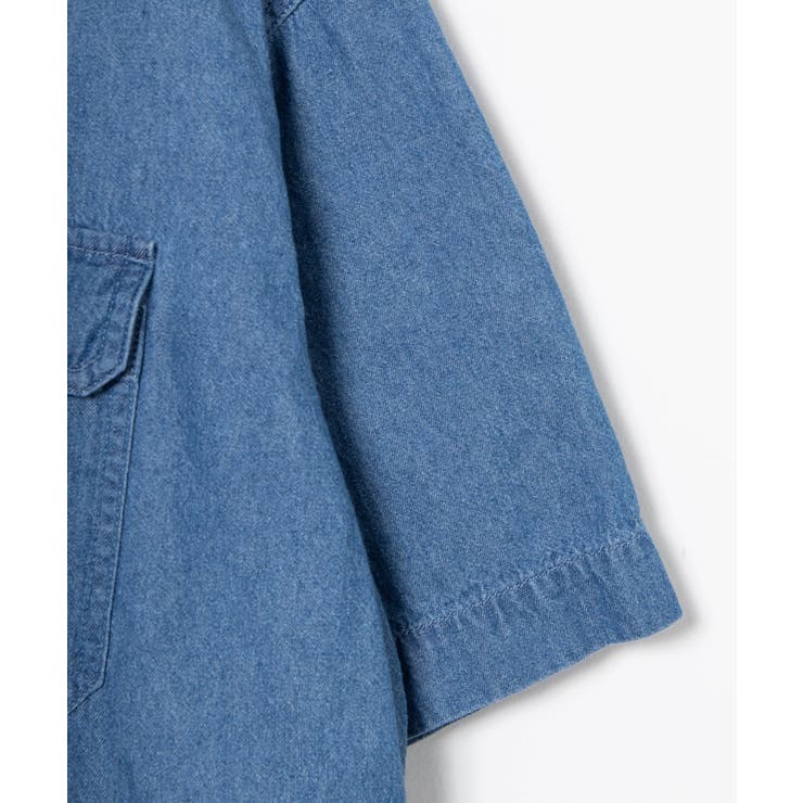 デニムBIGシャツ(半袖) 韓国 韓国ファッション ストリート系 | WEGO【MEN】 | 詳細画像22 