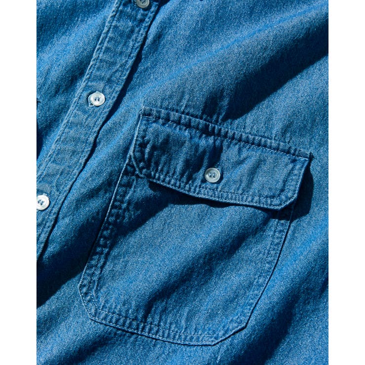 デニムBIGシャツ(半袖) 韓国 韓国ファッション ストリート系 | WEGO【MEN】 | 詳細画像27 