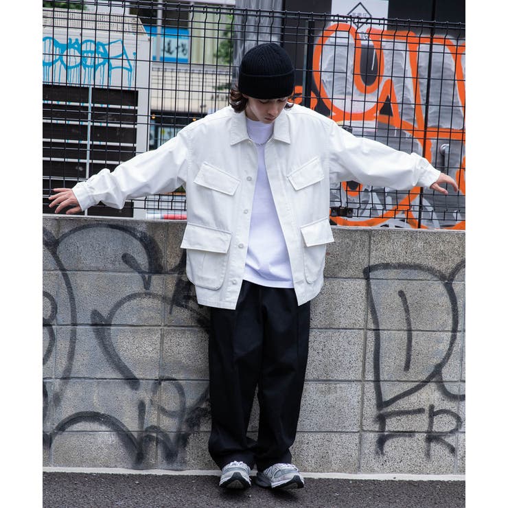 ミリタリーシャツジャケット 韓国 韓国ファッション  ストリート系[品番：WG010083735]｜WEGO【MEN】（ウィゴー）のメンズファッション通販｜SHOPLIST（ショップリスト）