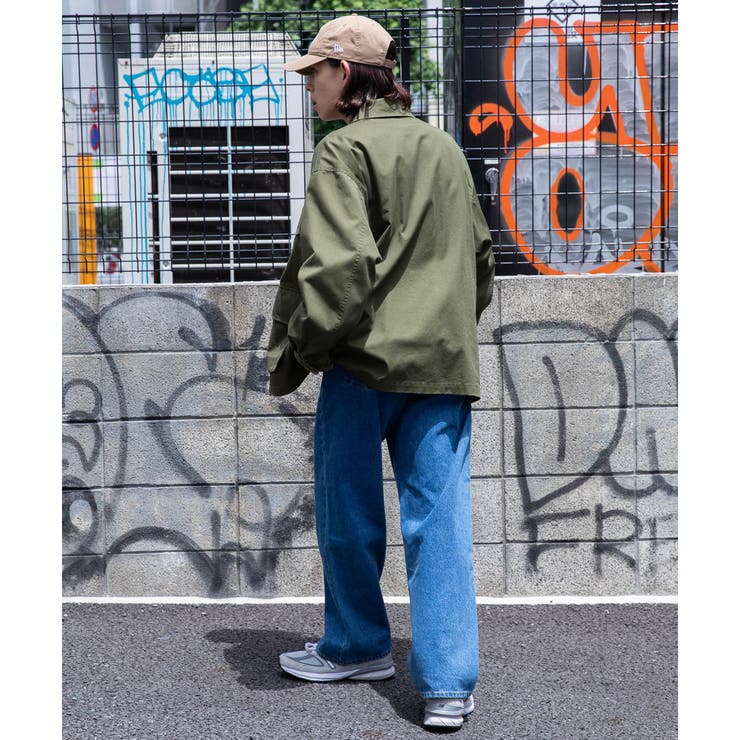 ミリタリーシャツジャケット 韓国 韓国ファッション  ストリート系[品番：WG010083735]｜WEGO【MEN】（ウィゴー）のメンズファッション通販｜SHOPLIST（ショップリスト）