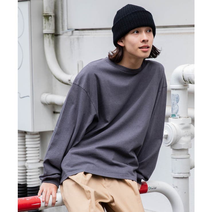 ピグメントクルーネックロンT 韓国 韓国ファッション  ストリート系[品番：WG010083780]｜WEGO【MEN】（ウィゴー）のメンズファッション通販｜SHOPLIST（ショップリスト）