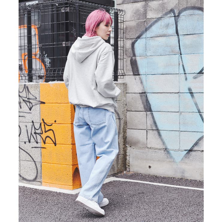 【ホワイト】デニムワイドパンツ 韓国 韓国ファッション  ストリート系[品番：WG010083729]｜WEGO【MEN】（ウィゴー）のメンズファッション通販｜SHOPLIST（ショップリスト）