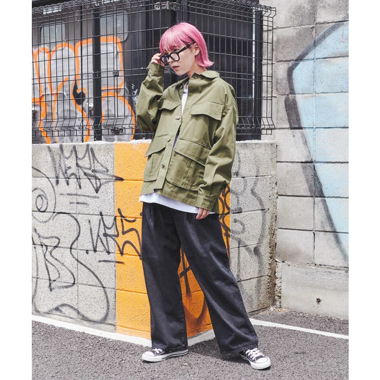 デニムタックワイドパンツ 韓国 韓国ファッション  ストリート系[品番：WG010083731]｜WEGO【MEN】（ウィゴー）のメンズファッション通販｜SHOPLIST（ショップリスト）