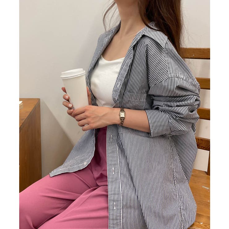 パッカリングブロートシャツ 韓国 韓国ファッション | WEGO【WOMEN】 | 詳細画像1 