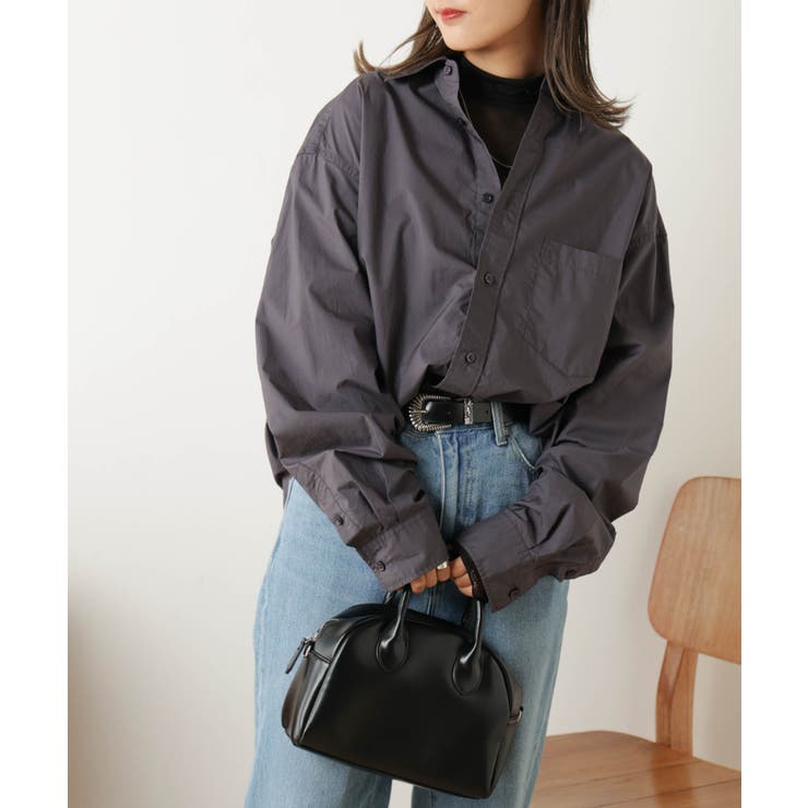 パッカリングブロートシャツ 韓国 韓国ファッション | WEGO【WOMEN】 | 詳細画像5 