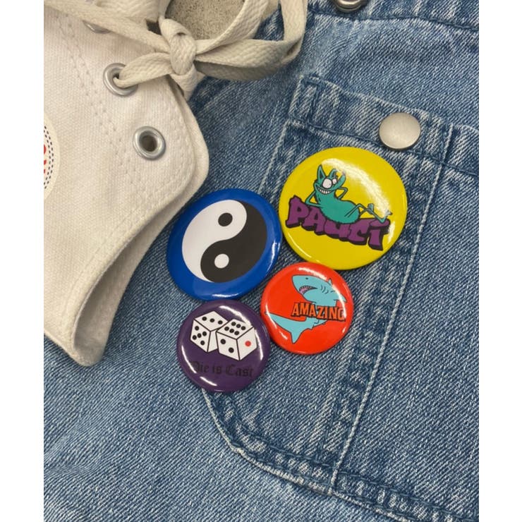 グラフィック缶バッジB[品番：WG010084553]｜WEGO【WOMEN】（ウィゴー