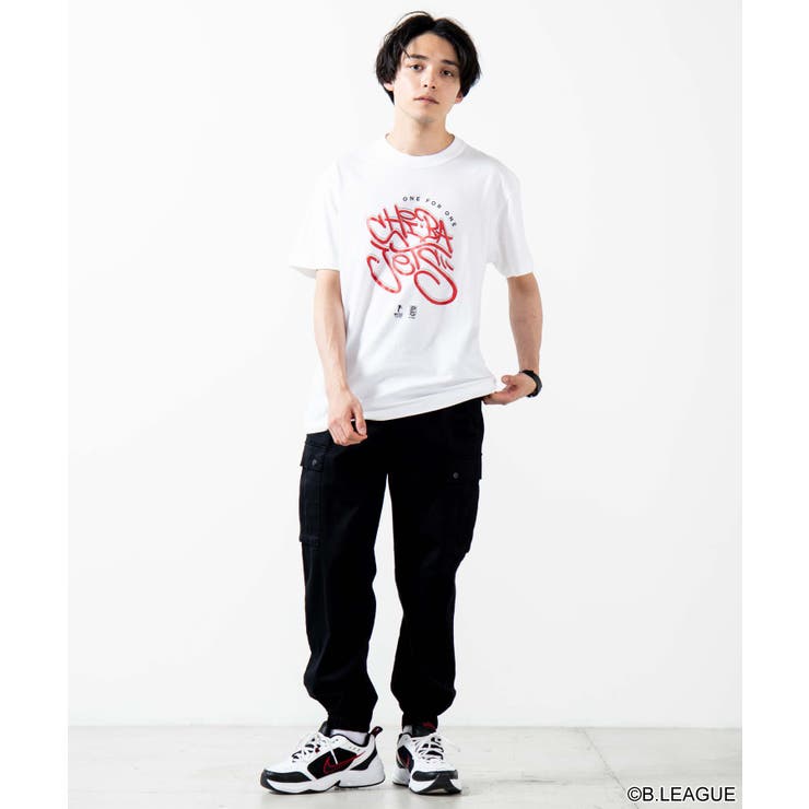 別注B LEAGUE×WEGOコラボTシャツ韓国 韓国ファッション[品番