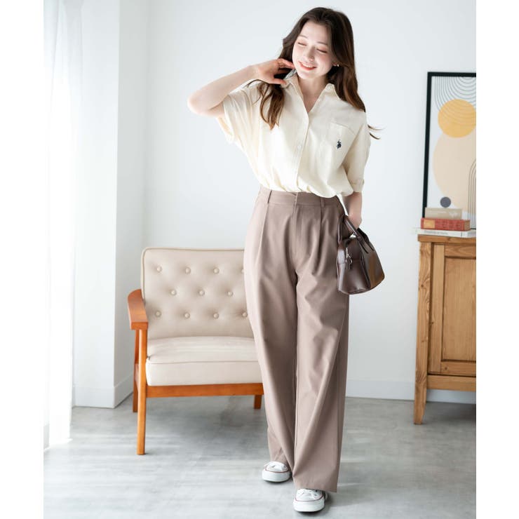 USPOLOハーフスリーブシャツ レディース 半袖シャツ | WEGO【WOMEN】 | 詳細画像25 