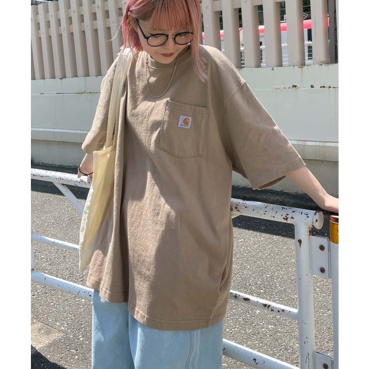 ベージュ | CARHARTT PocketTシャツ ユニセックス | WEGO【MEN】