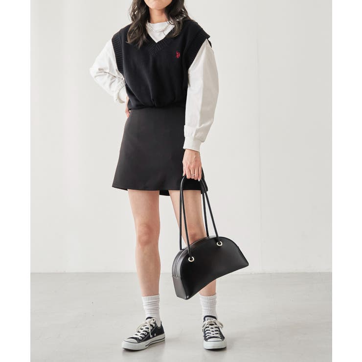 USPOLOカラーワンポイントベスト ユニセックス レディース | WEGO【WOMEN】 | 詳細画像41 