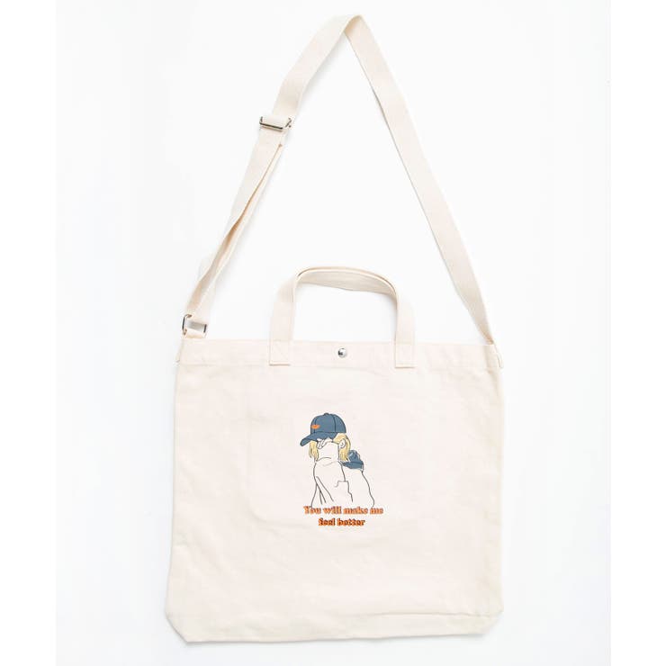 【WEB限定】2wayキャンバストートバッグ韓国 韓国ファッション | WEGO【WOMEN】 | 詳細画像16 