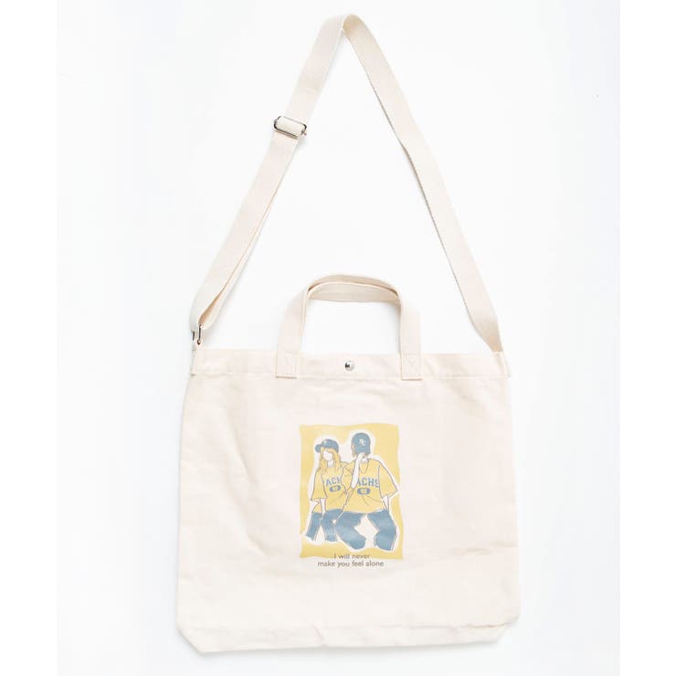 【WEB限定】2wayキャンバストートバッグ韓国 韓国ファッション | WEGO【WOMEN】 | 詳細画像17 
