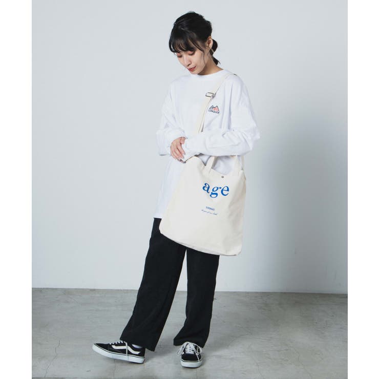 【WEB限定】2wayキャンバストートバッグ韓国 韓国ファッション | WEGO【WOMEN】 | 詳細画像49 