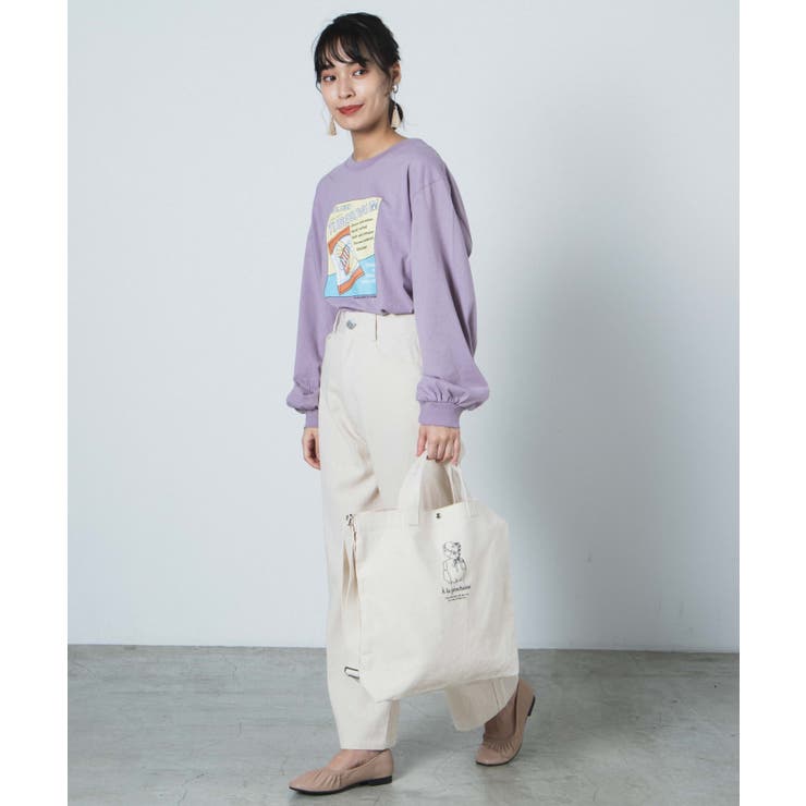 【WEB限定】2wayキャンバストートバッグ韓国 韓国ファッション | WEGO【WOMEN】 | 詳細画像52 