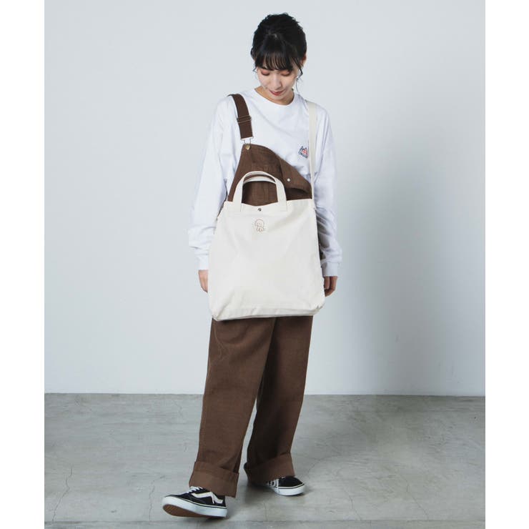 【WEB限定】2wayキャンバストートバッグ韓国 韓国ファッション | WEGO【WOMEN】 | 詳細画像53 