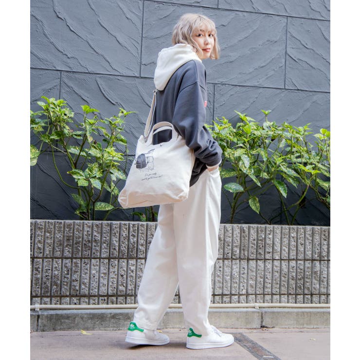【WEB限定】2wayキャンバストートバッグ韓国 韓国ファッション | WEGO【WOMEN】 | 詳細画像58 
