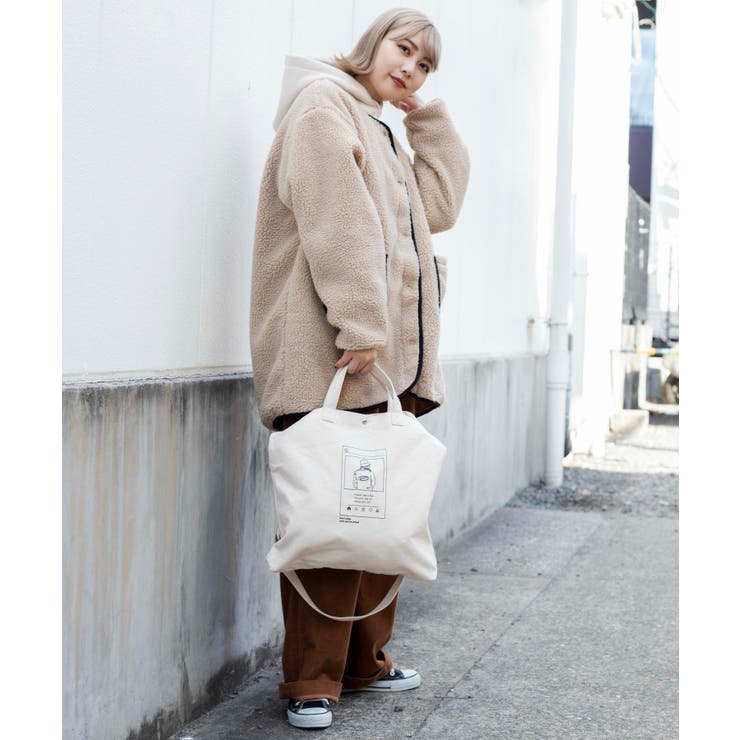 【WEB限定】2wayキャンバストートバッグ韓国 韓国ファッション | WEGO【WOMEN】 | 詳細画像62 