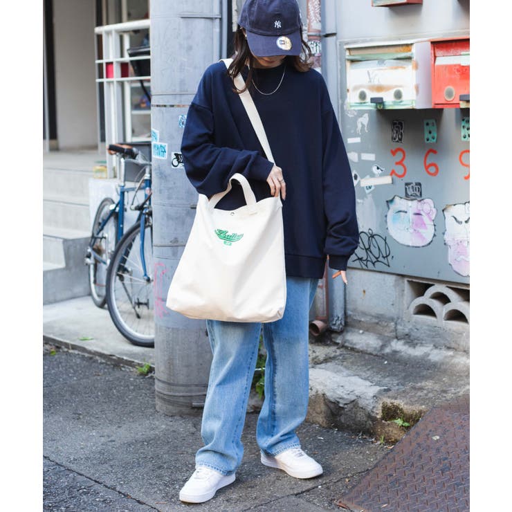 【WEB限定】2wayキャンバストートバッグ韓国 韓国ファッション | WEGO【WOMEN】 | 詳細画像65 