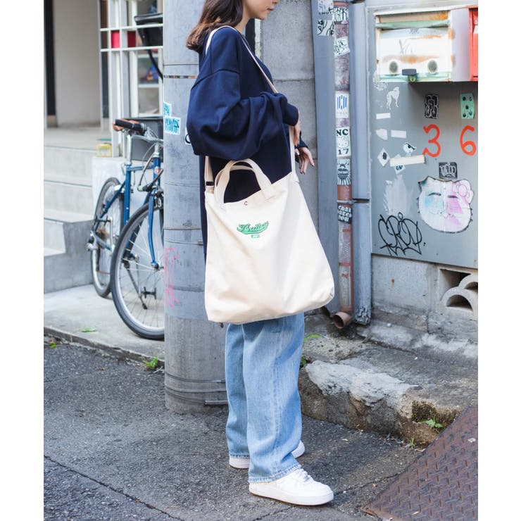 【WEB限定】2wayキャンバストートバッグ韓国 韓国ファッション | WEGO【WOMEN】 | 詳細画像66 