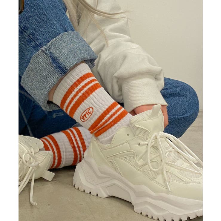 EPICロゴラインソックス [品番：WG010082689]｜WEGO【WOMEN】（ウィゴー）のレディースファッション通販｜SHOPLIST（ショップリスト）
